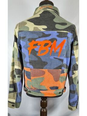 BKYS Money Family Multicolor Camo FBM Jacket Small